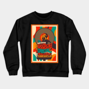 70s psychedleic style - george clinton Crewneck Sweatshirt